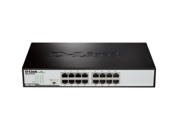 D-Link switch non gestito con 16 porte fast ethernet 10/100 mbps DES-1016D
