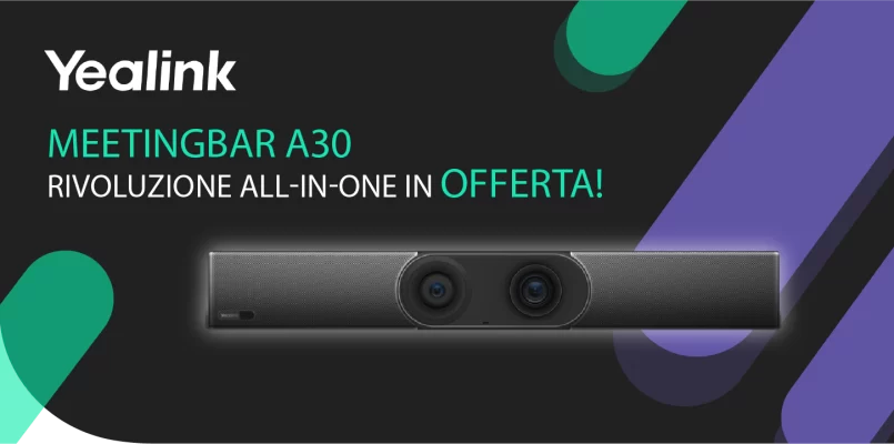 Promozione MeetingBar a 30 Yealink